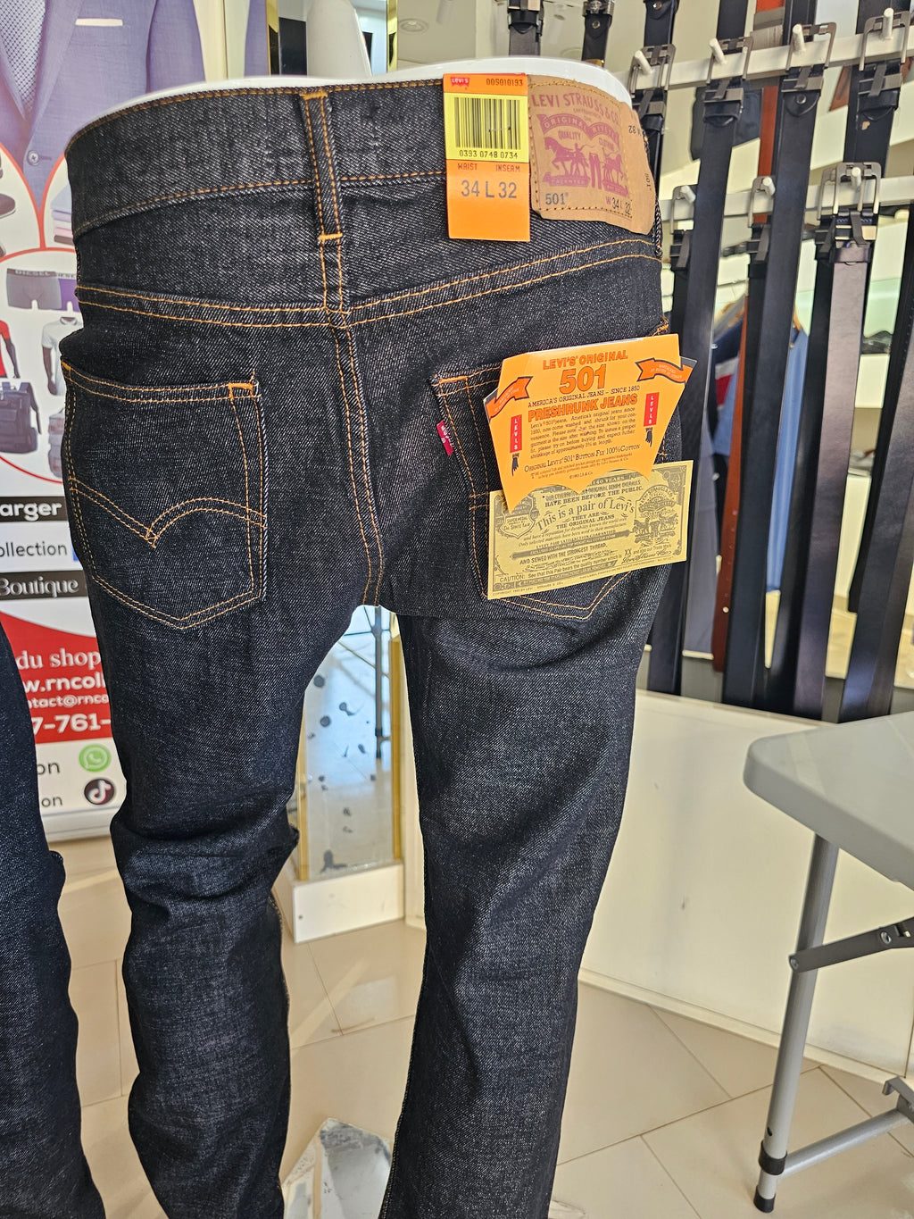 Jeans Levis Noir