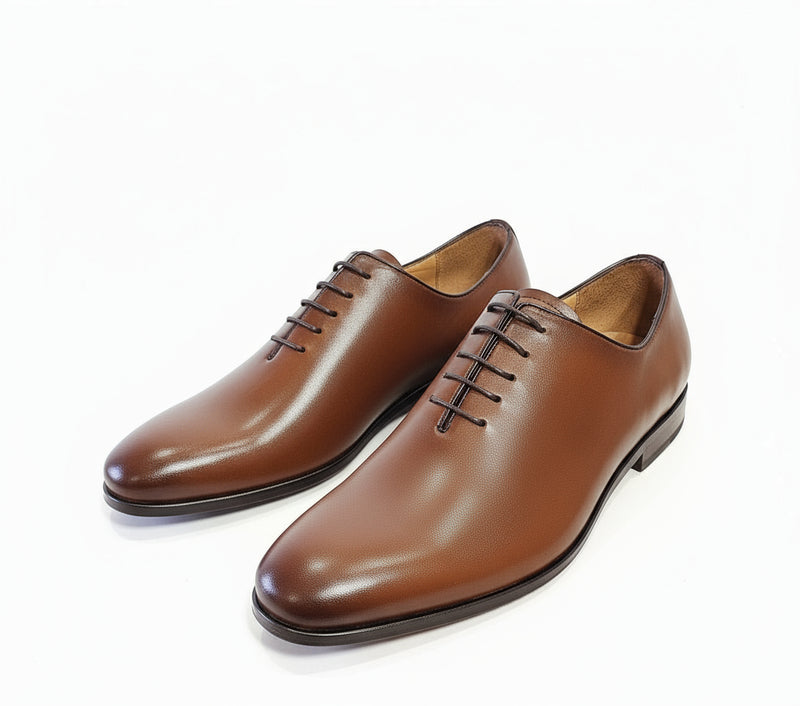 Chaussure Cuir 7222# Marron Tab