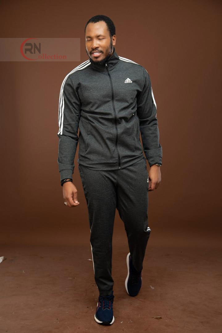 Ensemble blouson gris