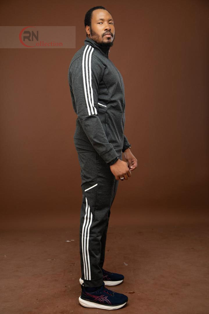 Ensemble blouson gris