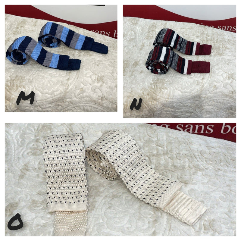 Cravate Tricot