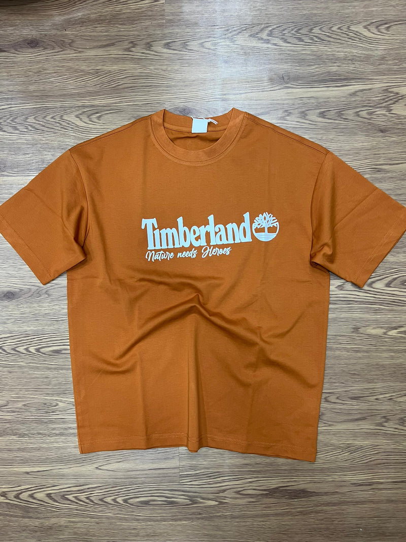 T-shirt Timb orange