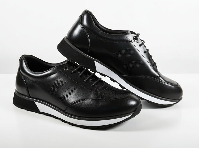 Basket Cuir 1036# Noir