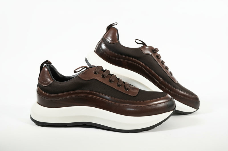 Basket Cuir 963# Marron