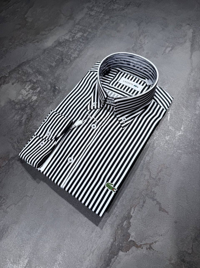 Chemise Rayure Noir