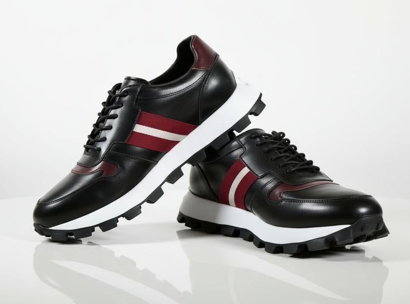 Basket Cuir 958# Noir