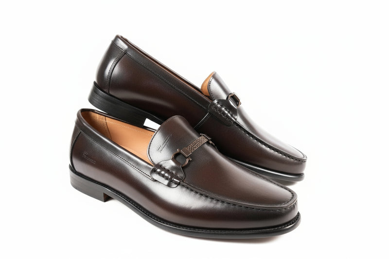 Chaussure Cuir 10007# Marron