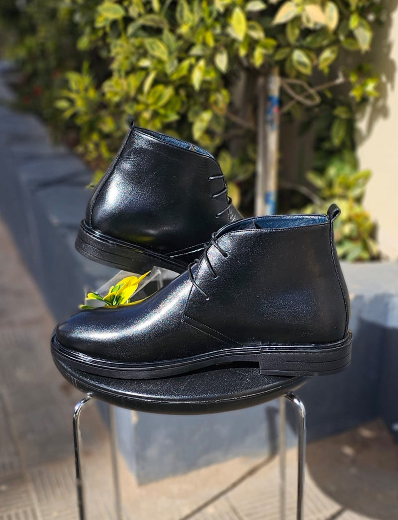 Botte Cuir 144# Noir