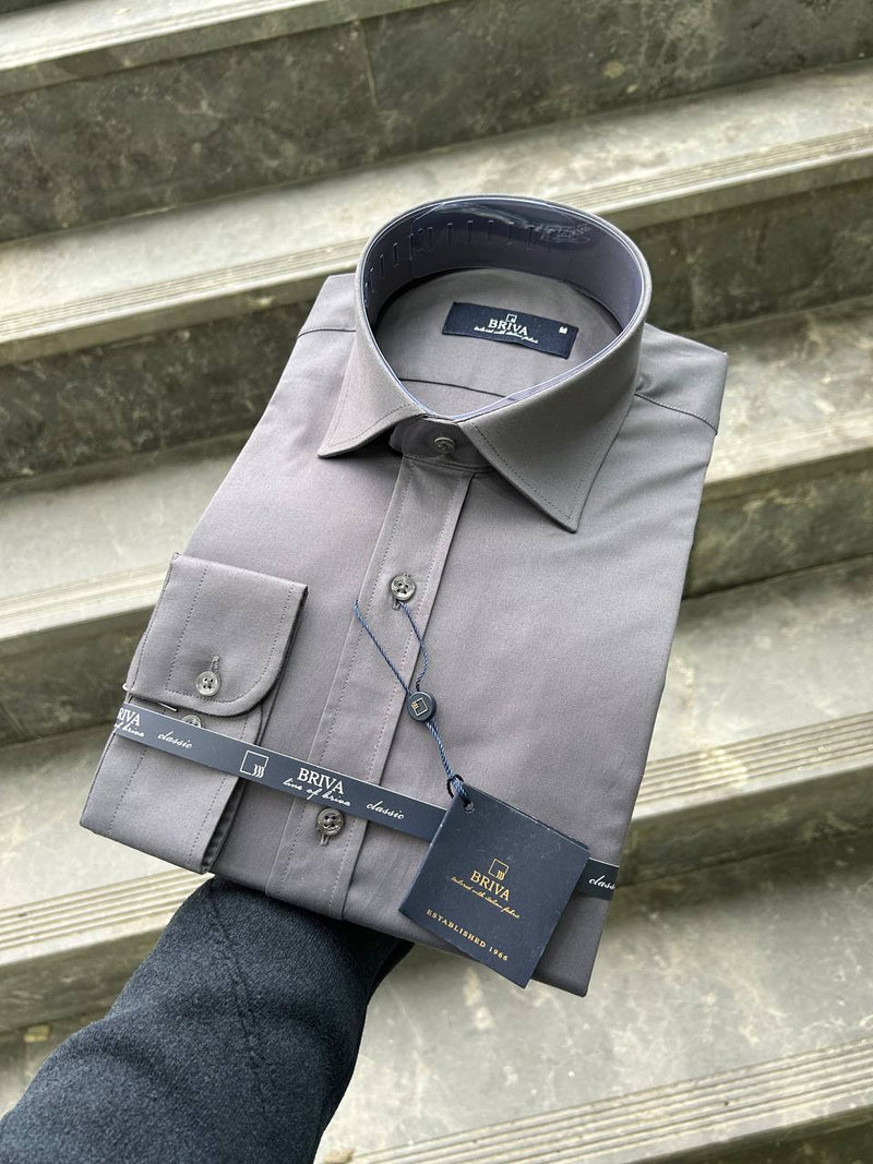 Chemise LM Briva Gris Foncé