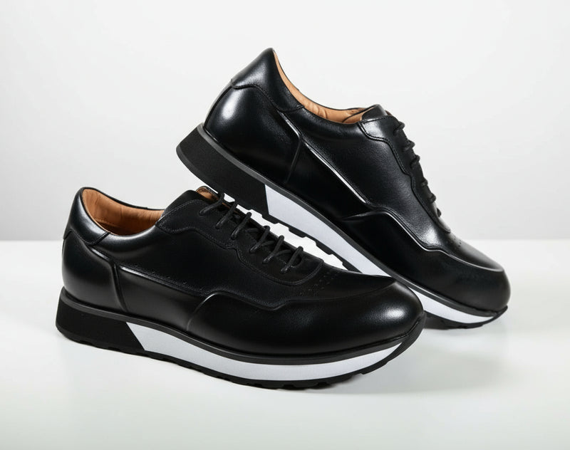 Basket Cuir 1029# Noir