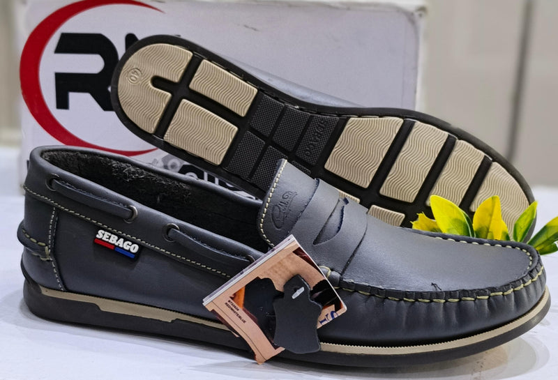 Mocassin Sebago Gris