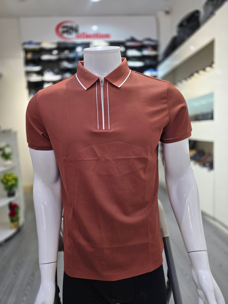 Polo Soie Glacée Fermeture