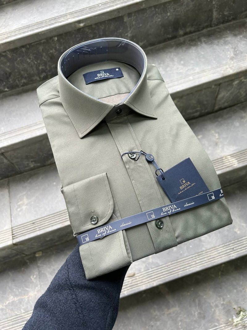 Chemise LM Briva Vert