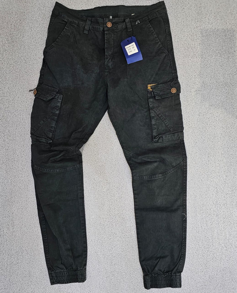 Pantalon cargo Vert Bas Poignet