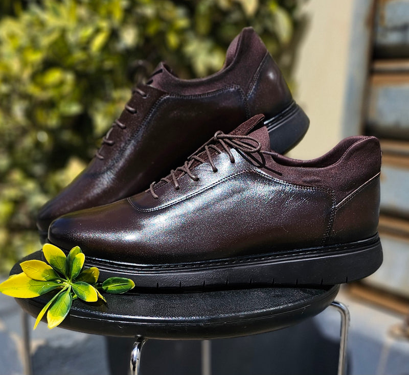 Basket Cuir 150# Marron