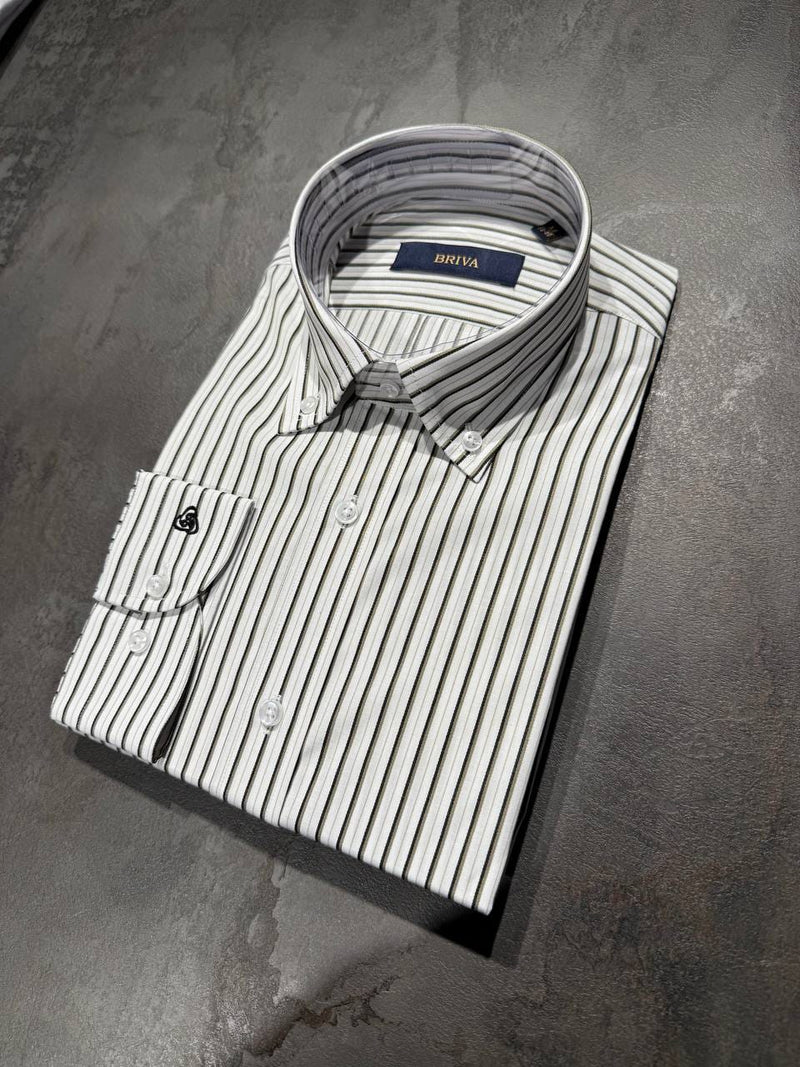 Chemise Rayure Three Colors