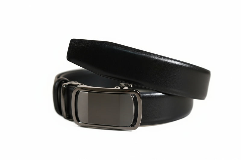 Ceinture cuir Reglage LG Noir