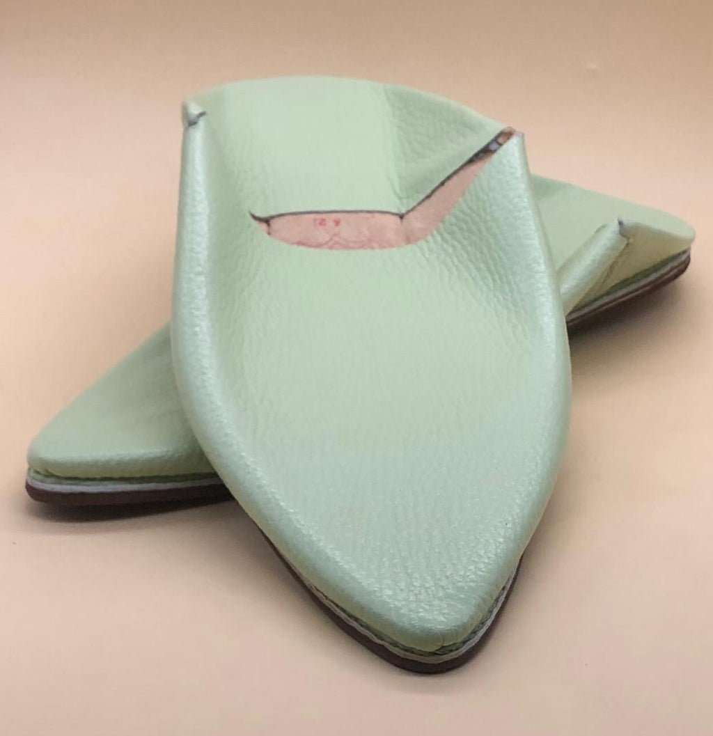 Babouche vert