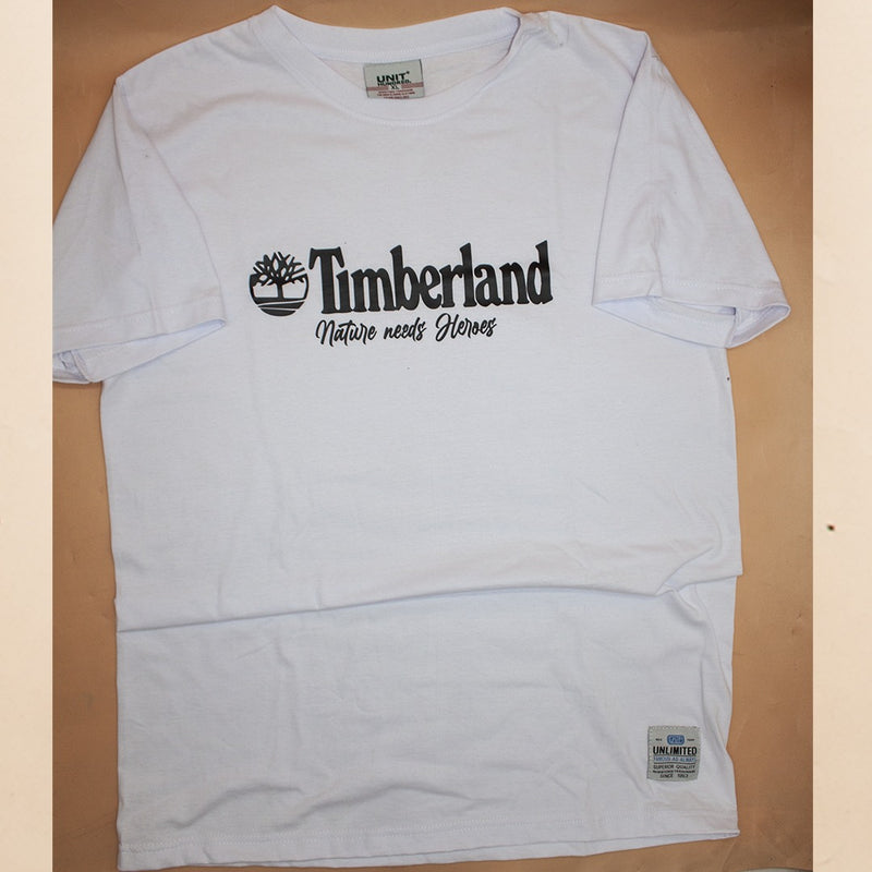 T-shirt timb Blanc