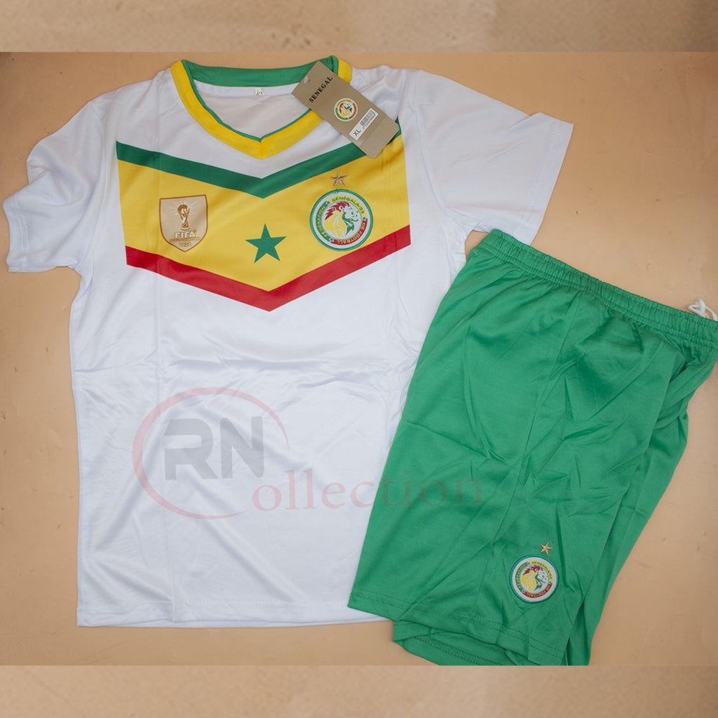 Maillot senegal enfant R50 blanc