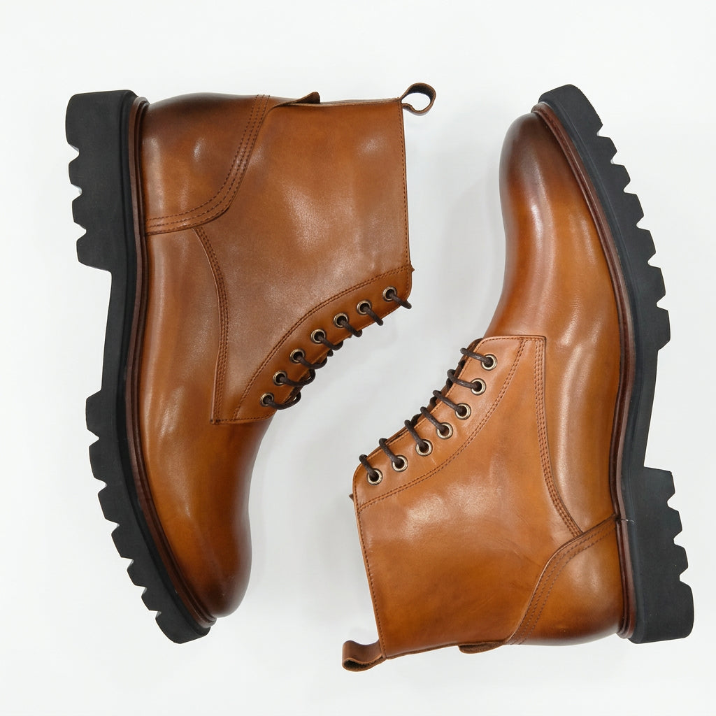 Botte Cuir BT9005# Tabac