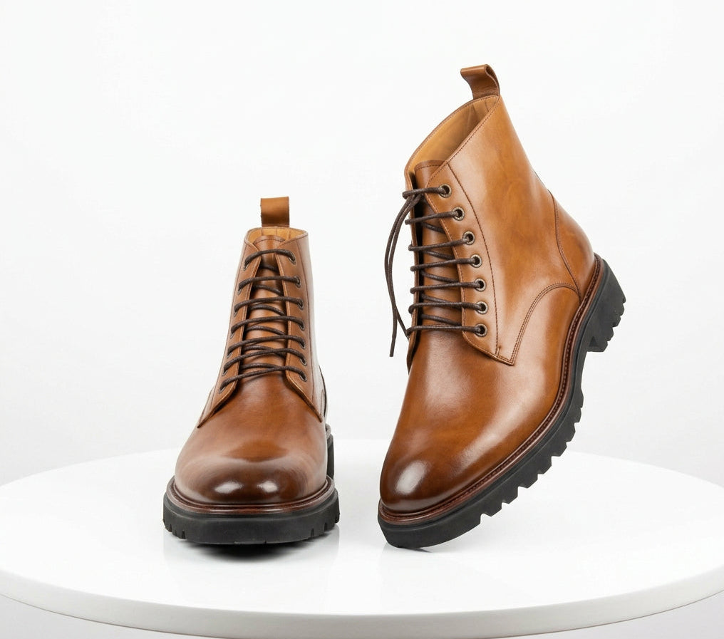 Botte Cuir BT9005# Tabac