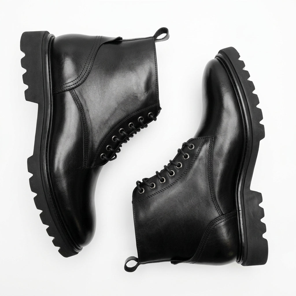 Botte Cuir BT9005# Noir