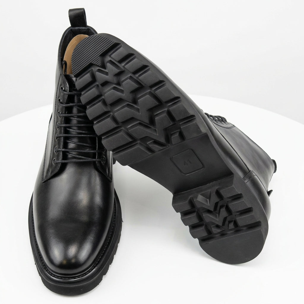 Botte Cuir BT9005# Noir