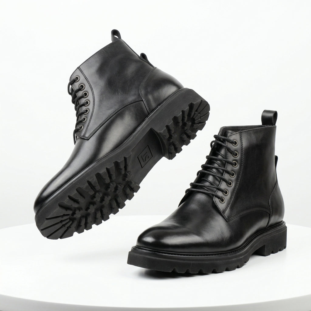 Botte Cuir BT9005# Noir