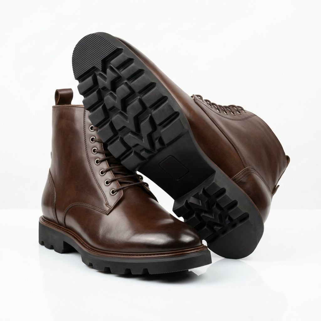 Botte Cuir BT9005# Marron