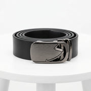 Ceinture cuir Reglage LG Noir