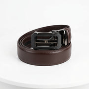 Ceinture Cuir Reglage PR Marron