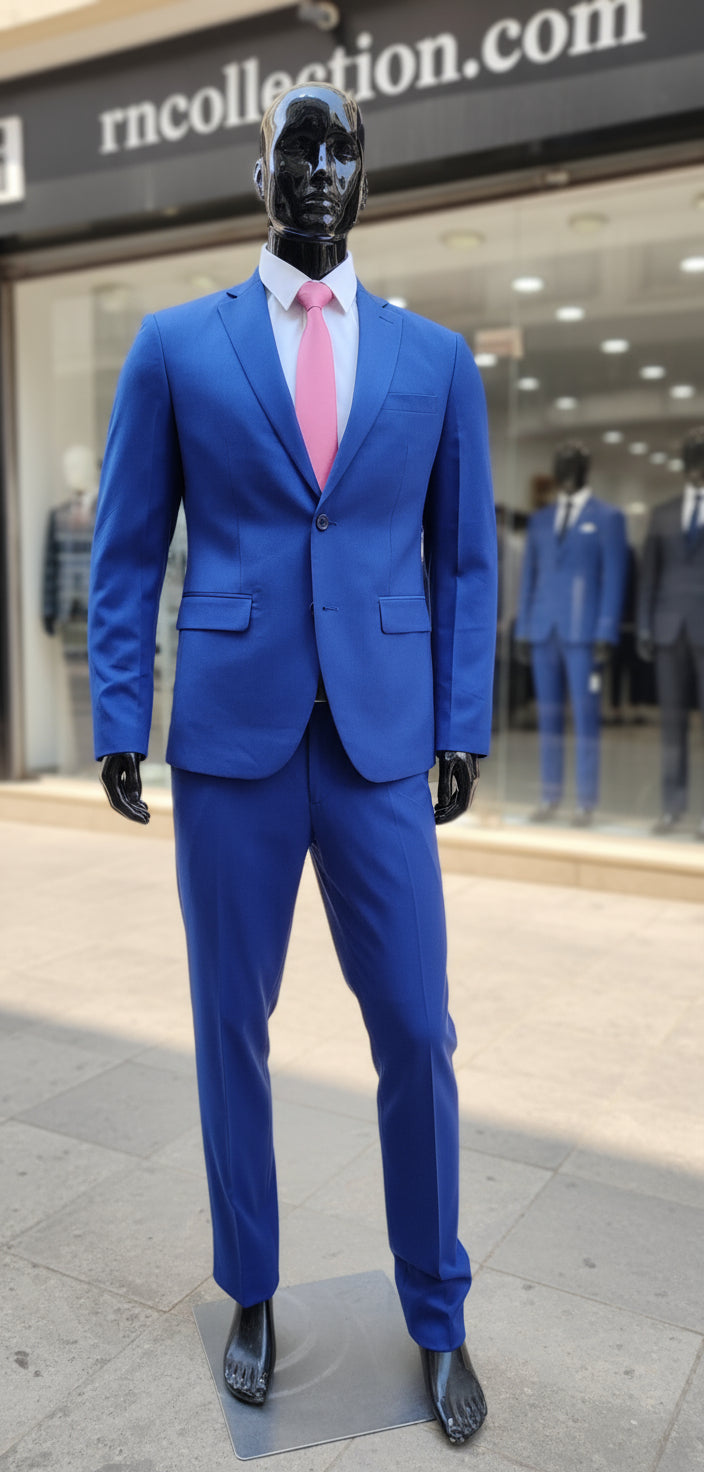 Ensemble costumes 2piéces bleu big