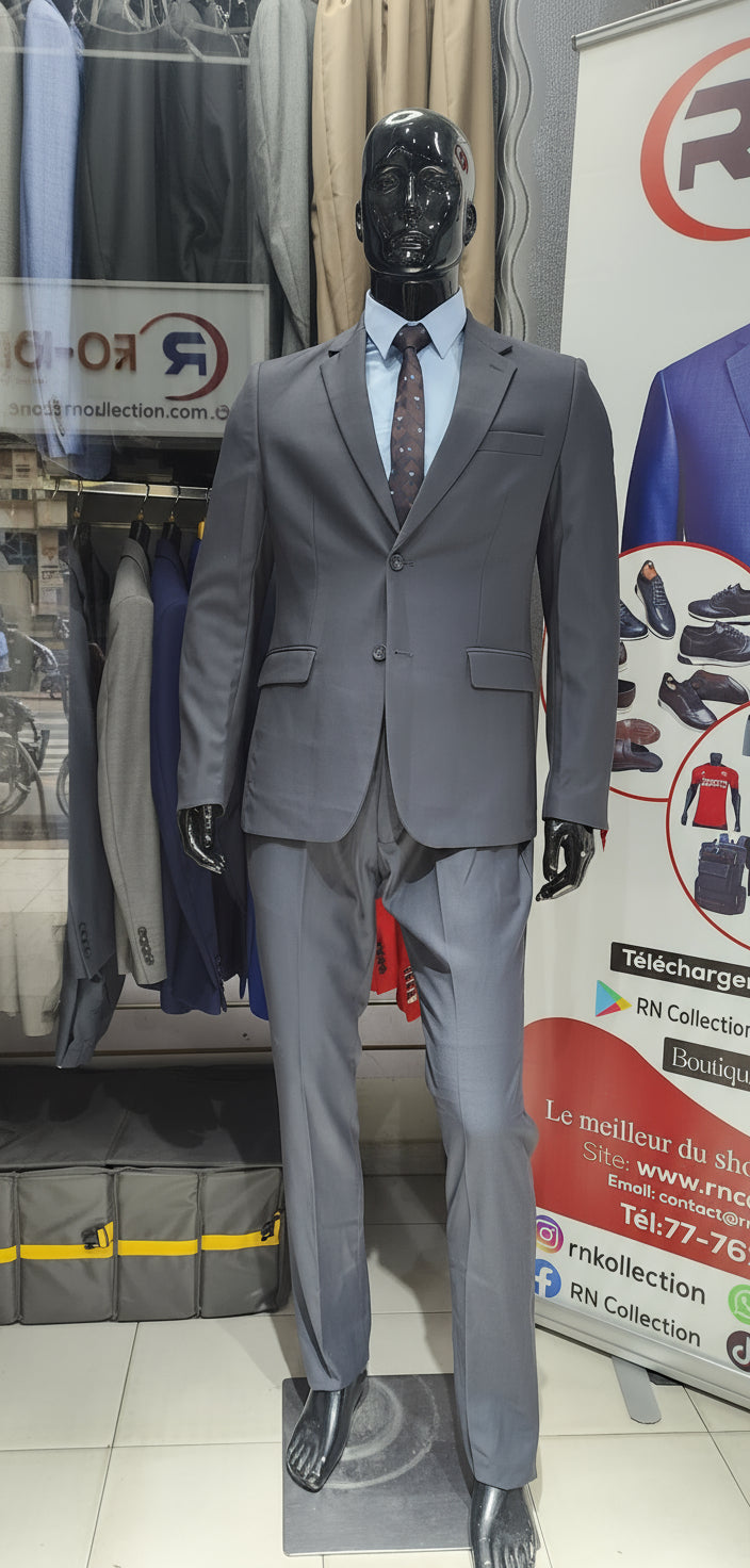 Ensemble costume gris de fer 30#