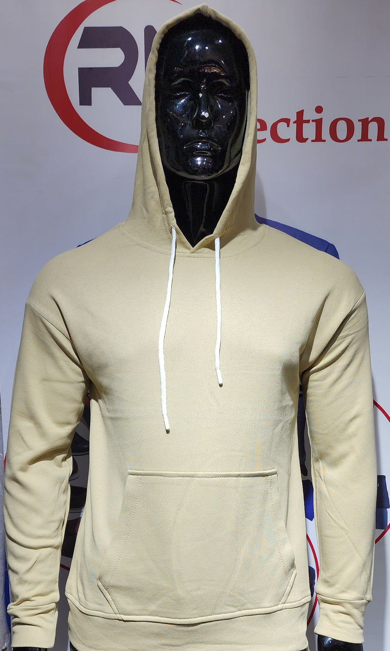 Pull capuche Beige