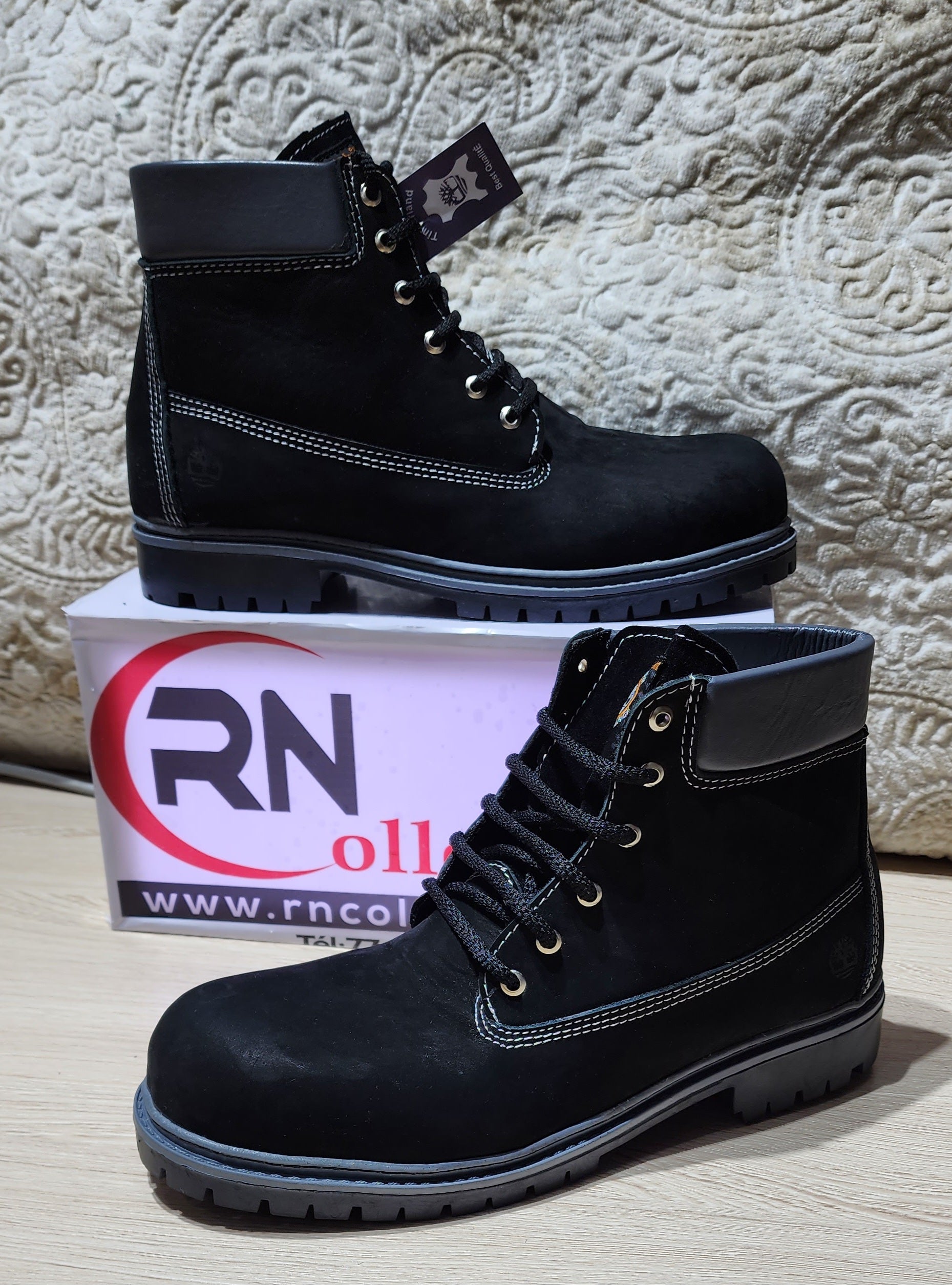 Timberland botte Daim Noir