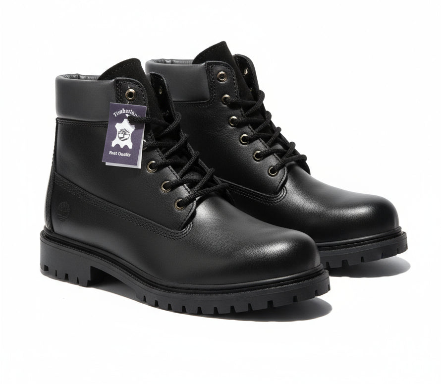 Timberland Botte Cuir Noir