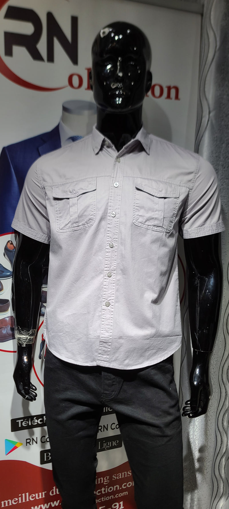 Chemise CM sport gris