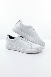 Basket Cuir T37 Blanc