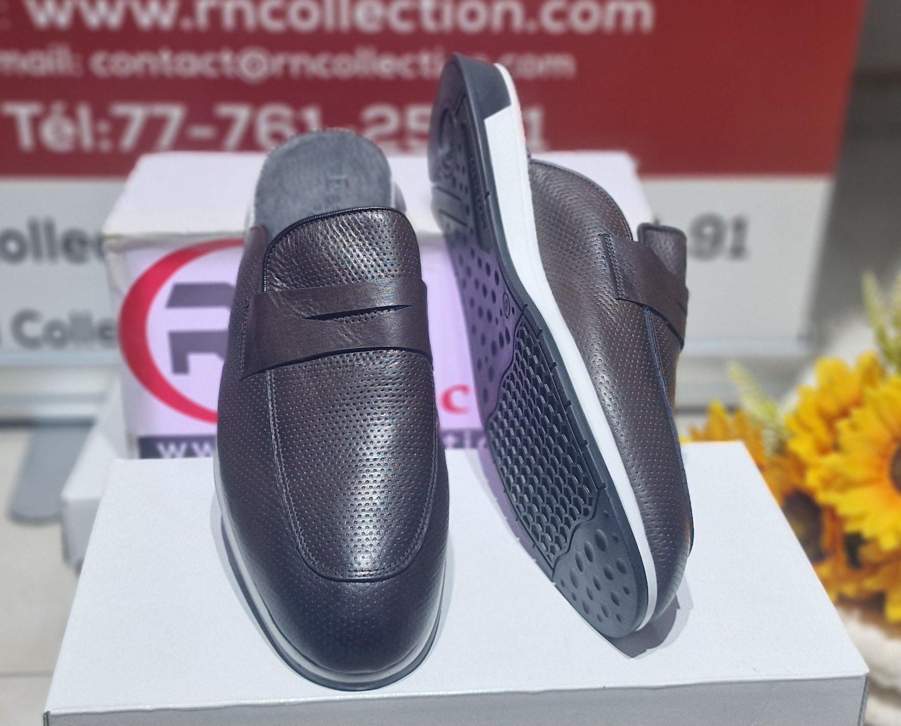 Babouche Berlutti Marron