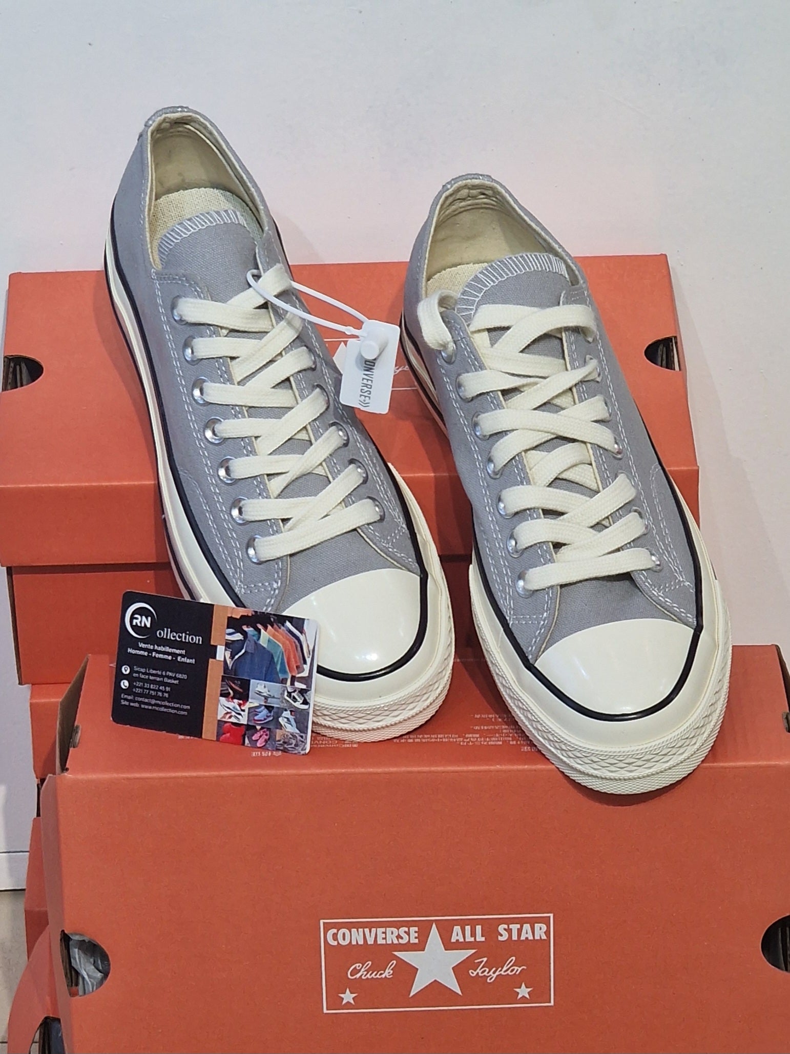 All star coupé Gris