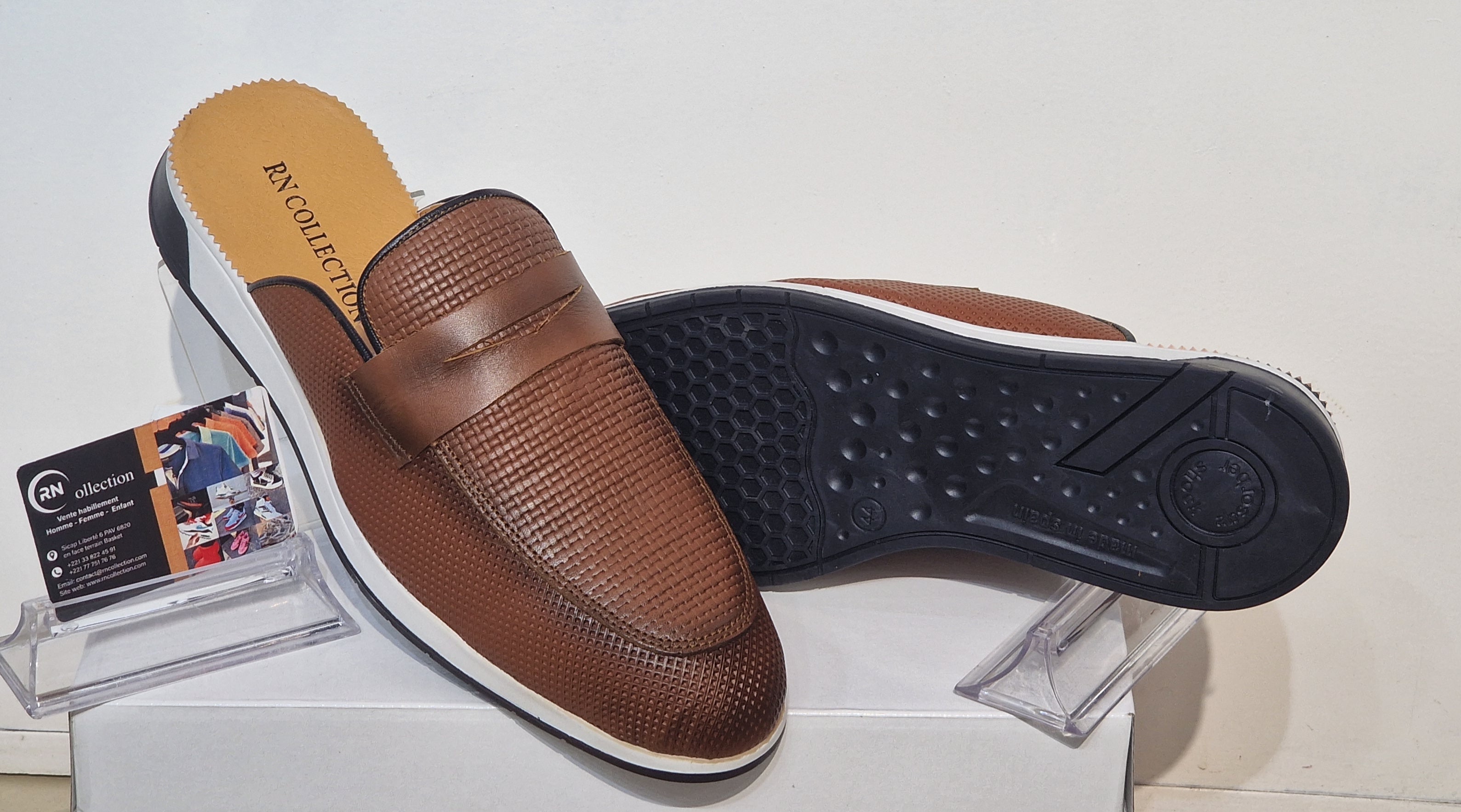 Babouche Berlutti tabac
