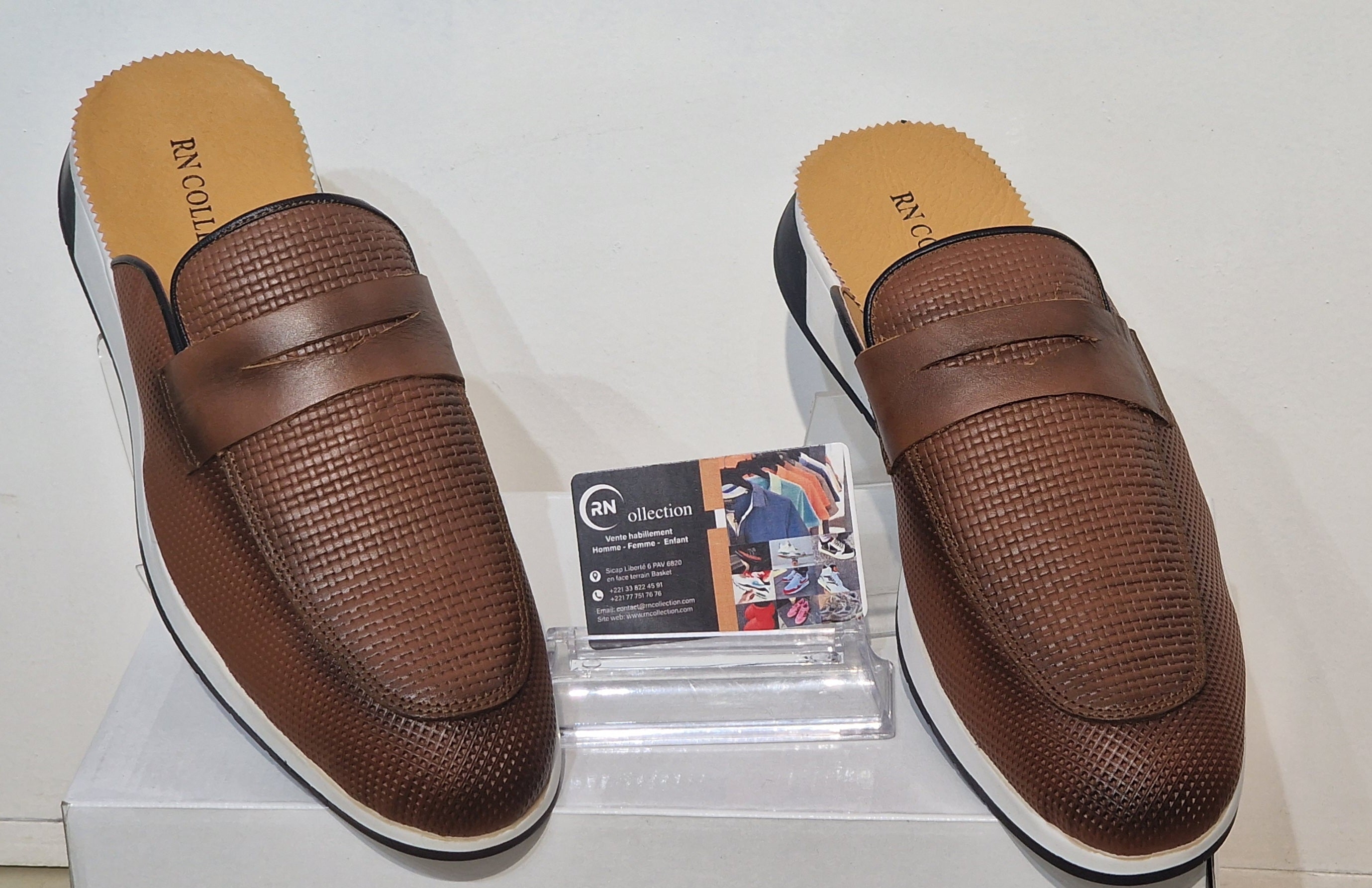 Babouche Berlutti tabac