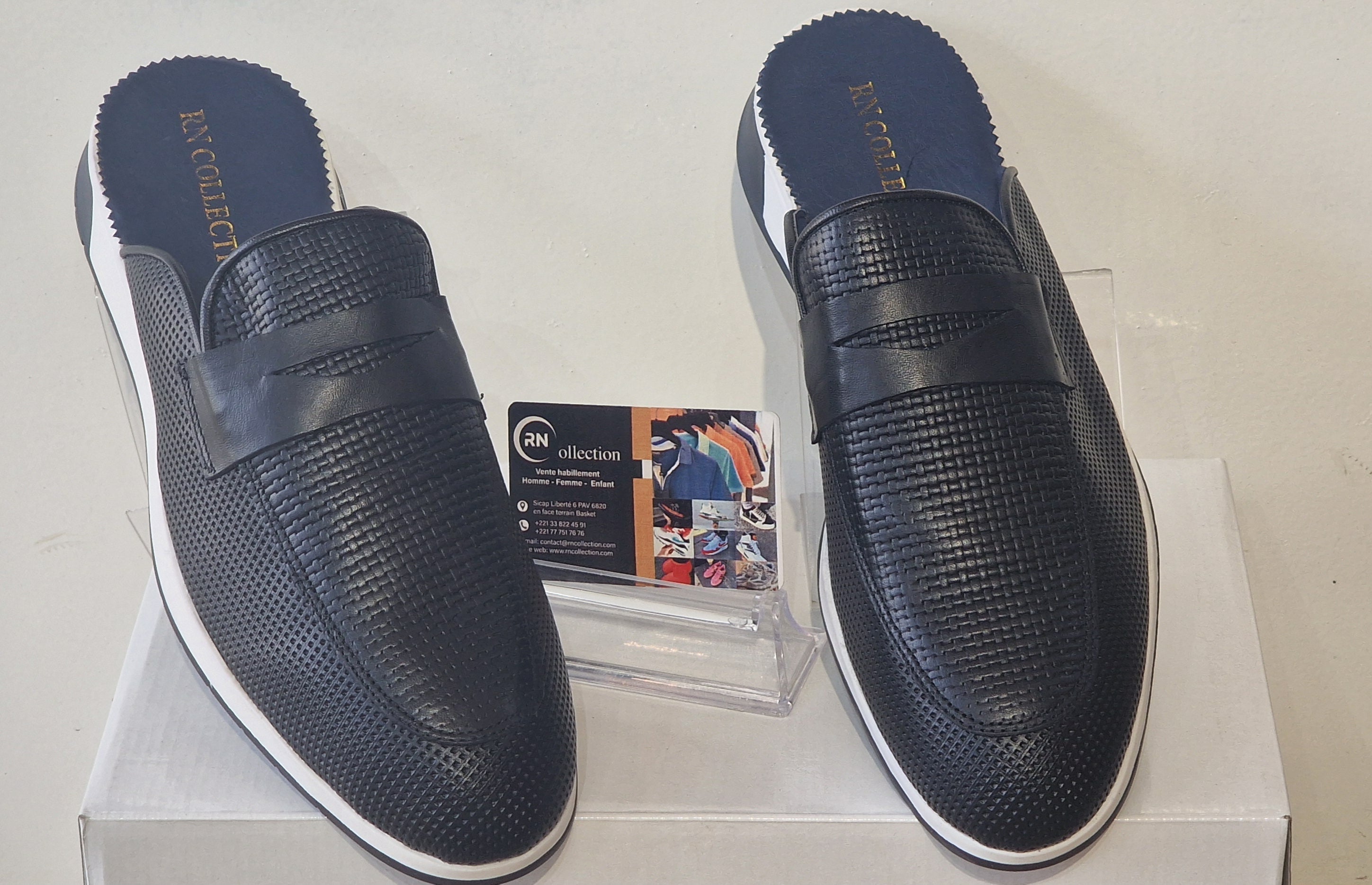 Babouche berlutti Noir