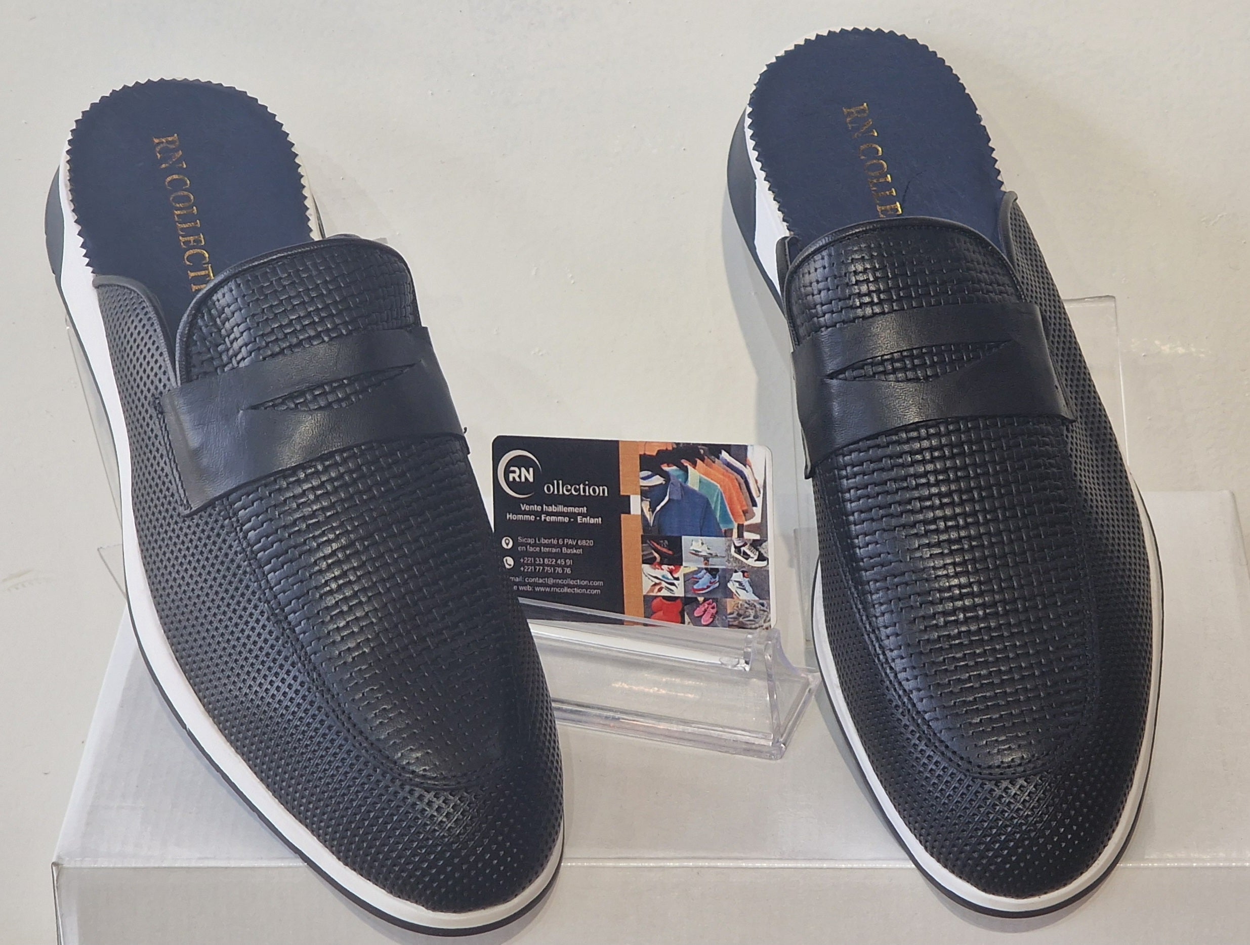 Babouche berlutti Noir