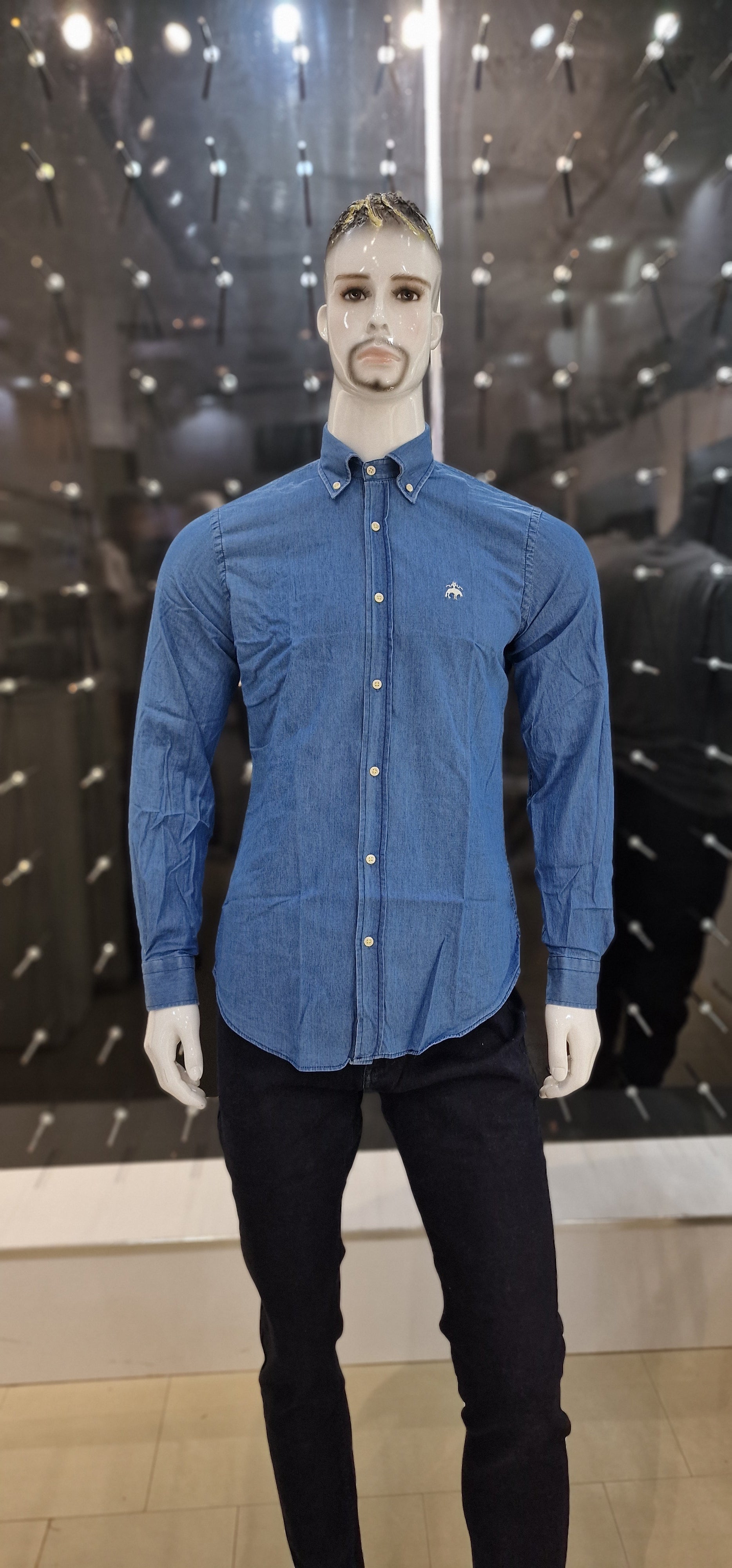 Chemise Jean Bleu clair
