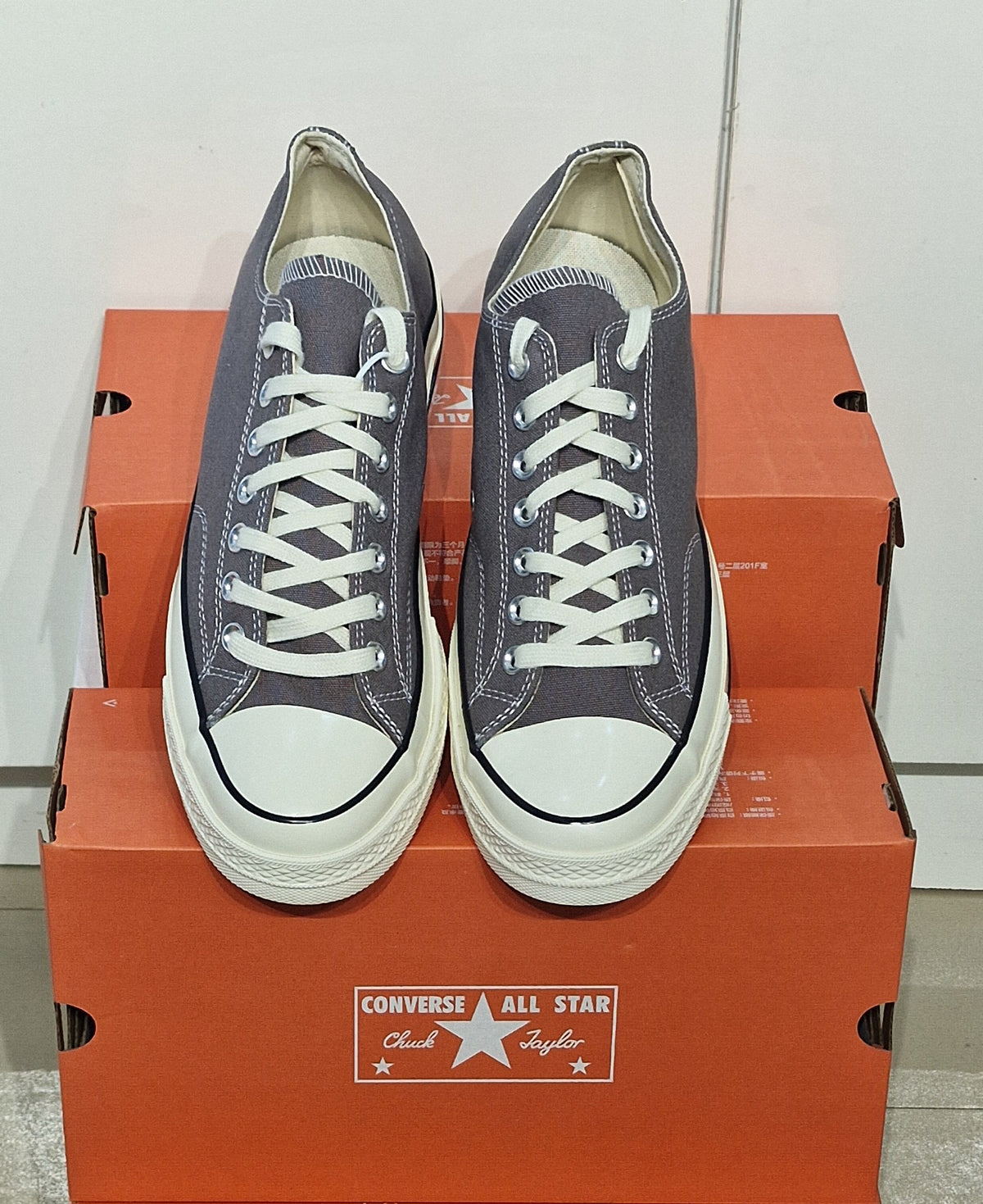 All Star Coupé Gris Foncé