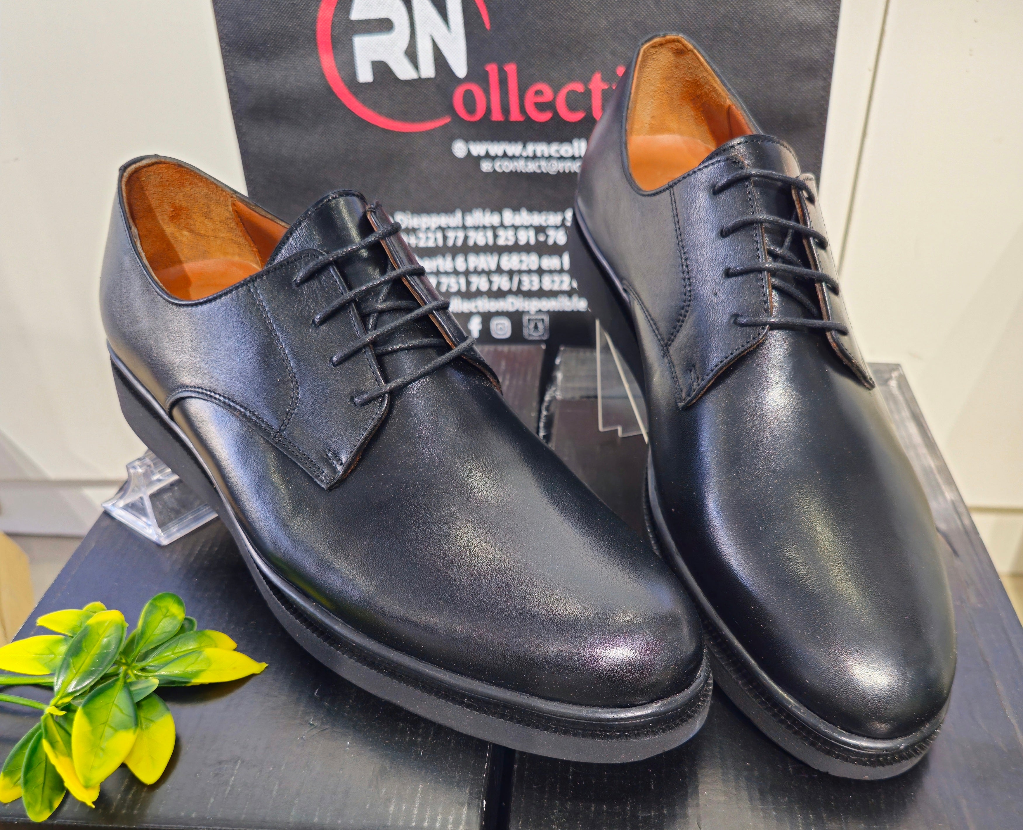 Chaussure Cuir 912# Noir