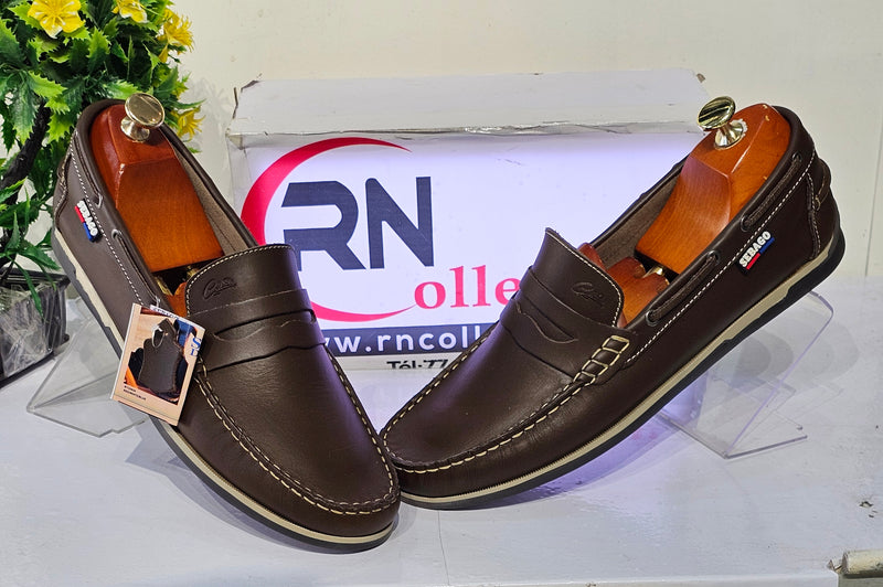 Mocassin sebago Cuir Marron