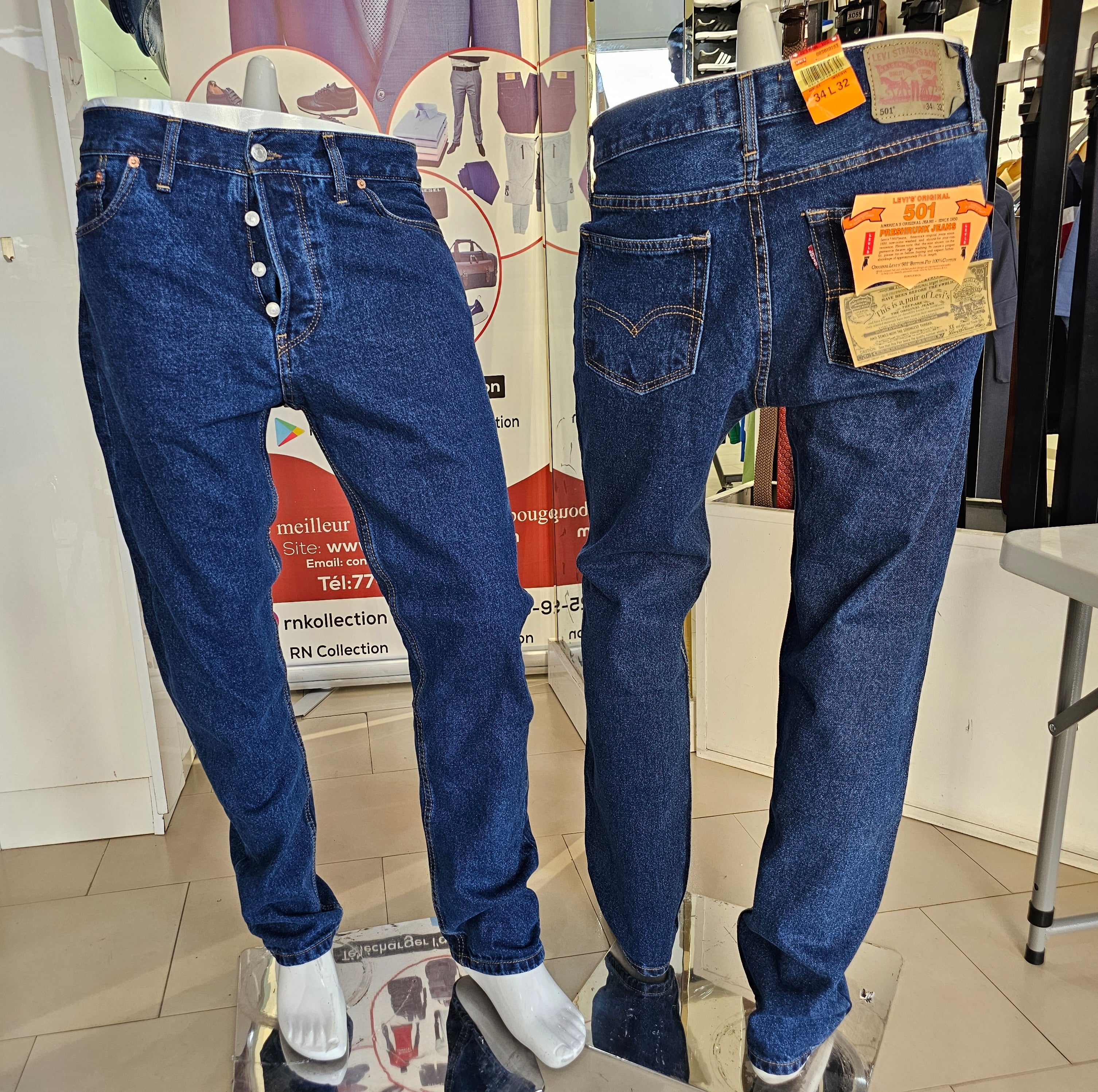 Jean Levis bleu